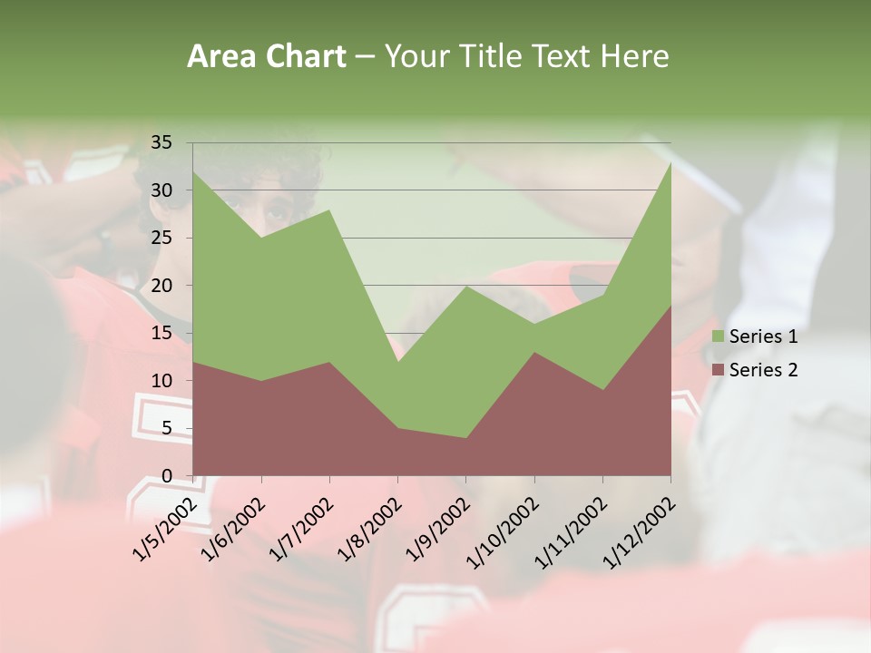 Five Football Childhood PowerPoint Template