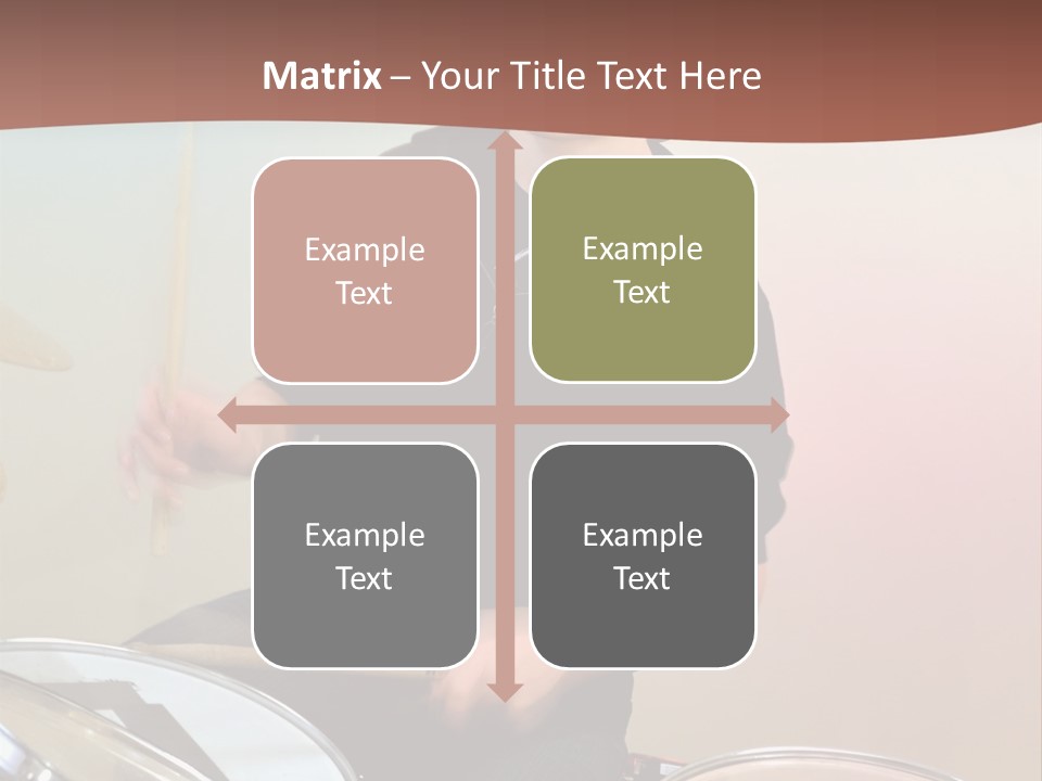 Childhood Handsome Young PowerPoint Template