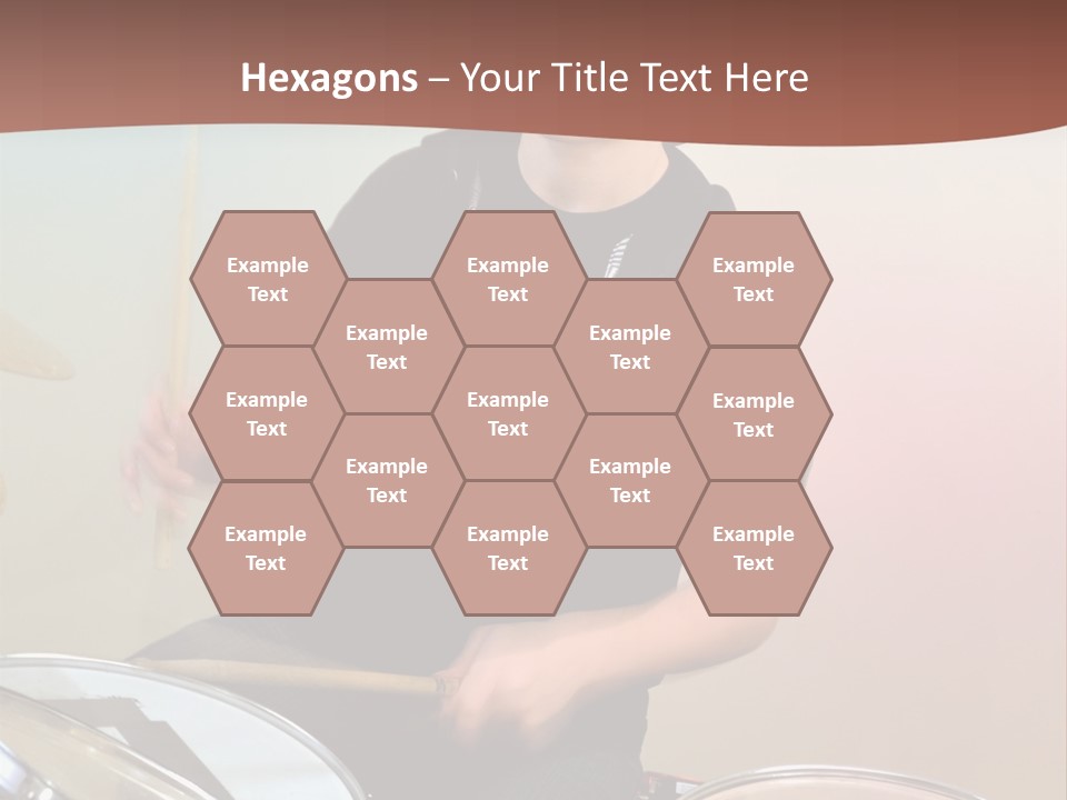 Childhood Handsome Young PowerPoint Template