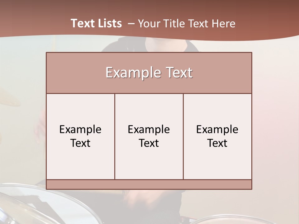 Childhood Handsome Young PowerPoint Template