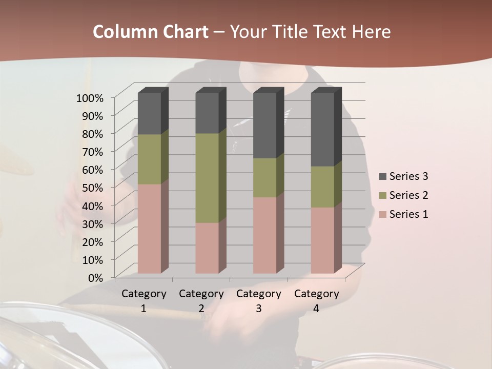 Childhood Handsome Young PowerPoint Template