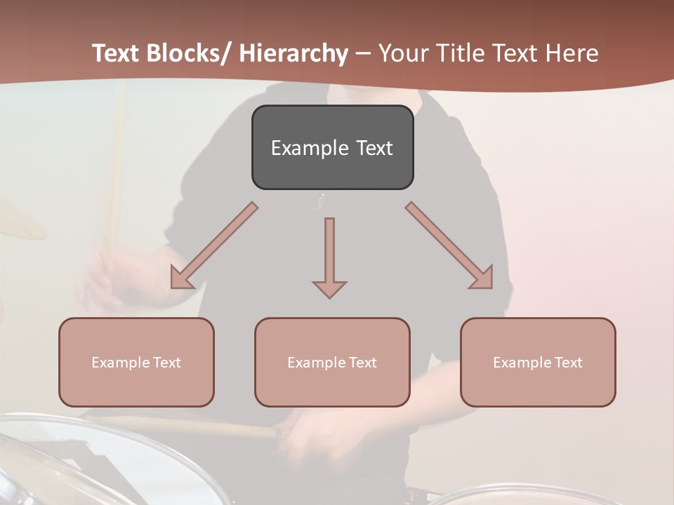 Childhood Handsome Young PowerPoint Template