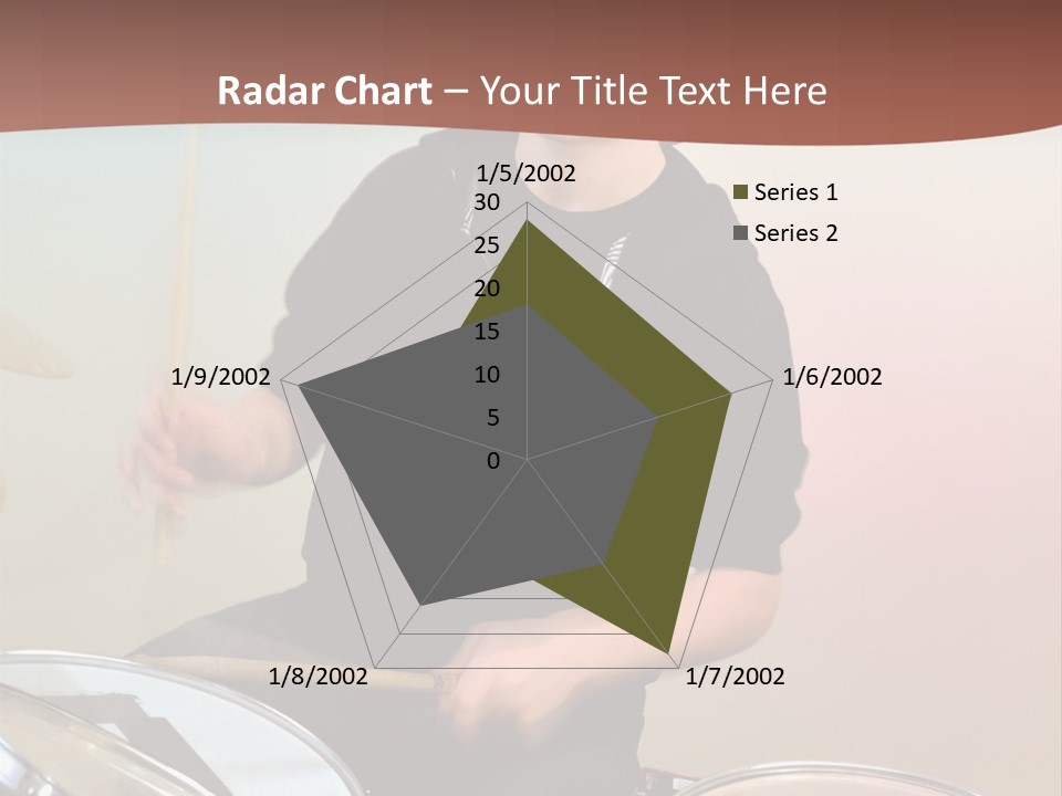 Childhood Handsome Young PowerPoint Template
