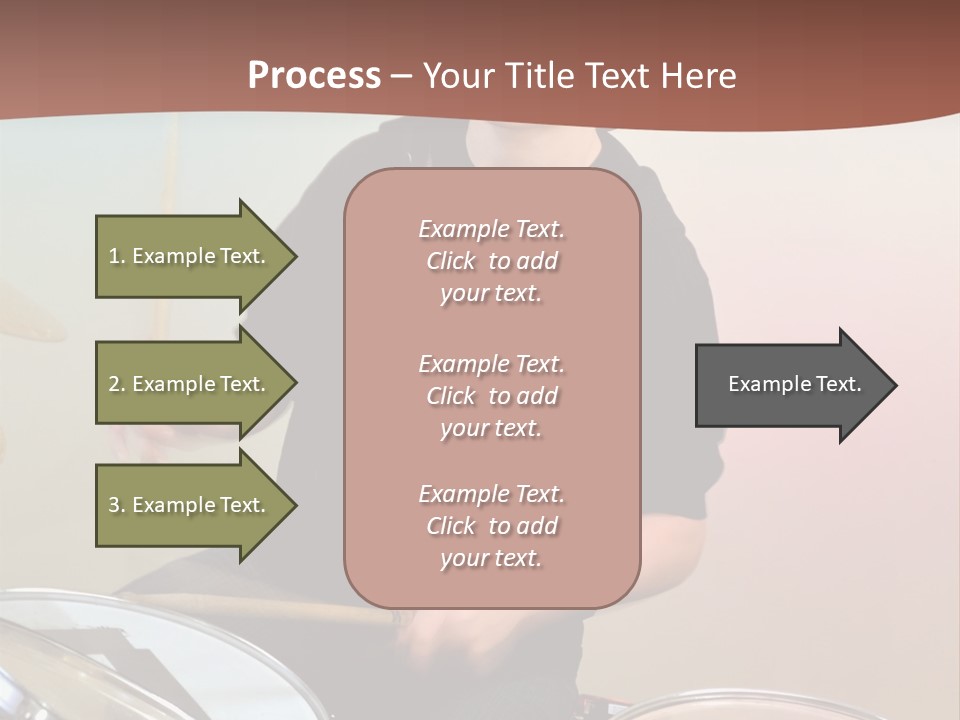 Childhood Handsome Young PowerPoint Template