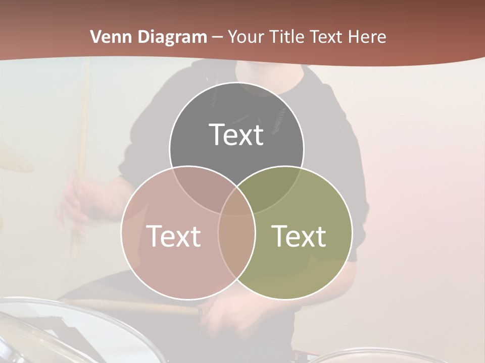 Childhood Handsome Young PowerPoint Template