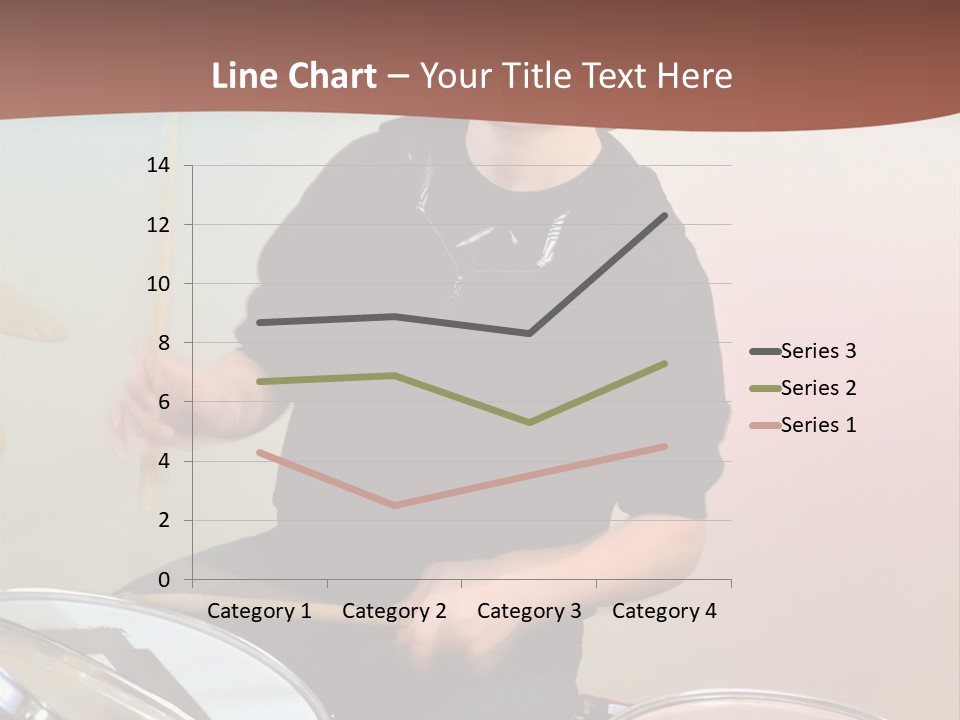 Childhood Handsome Young PowerPoint Template