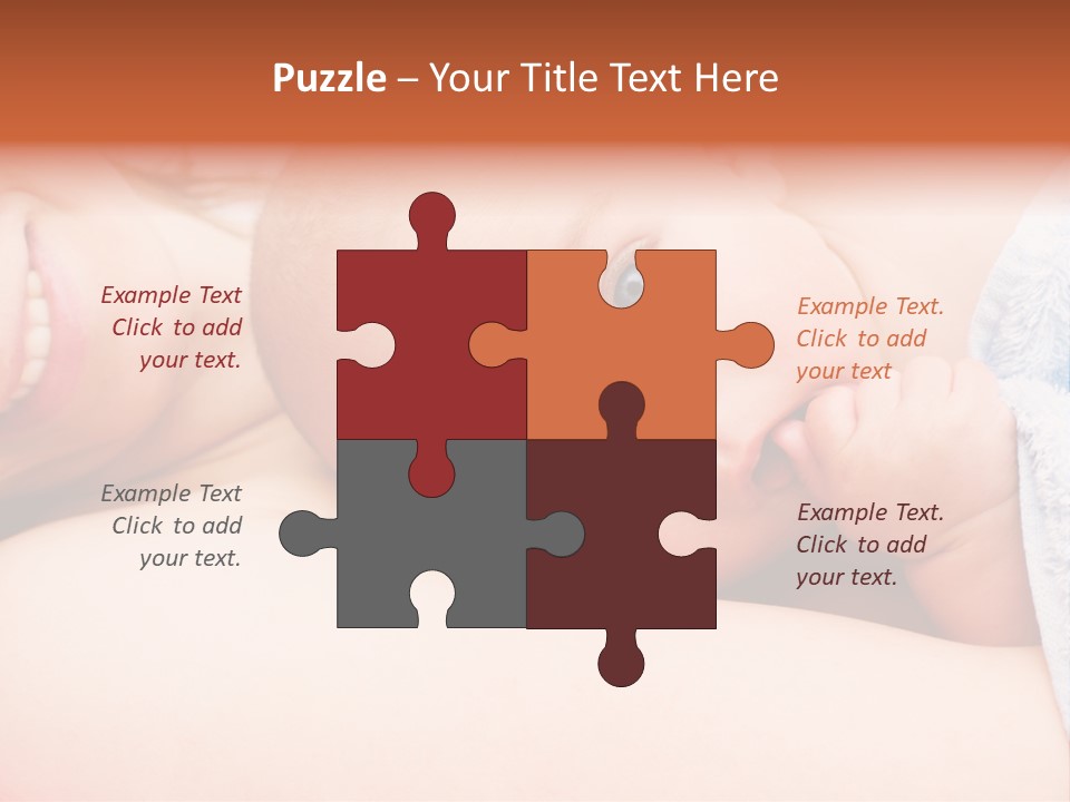 Boy Baby Care PowerPoint Template