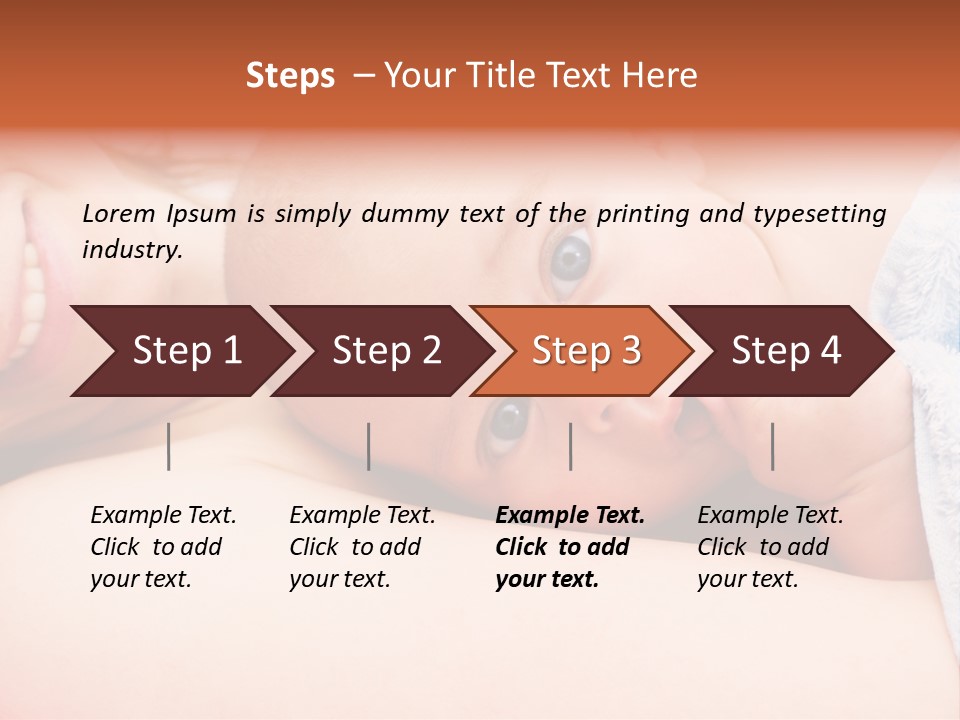 Boy Baby Care PowerPoint Template