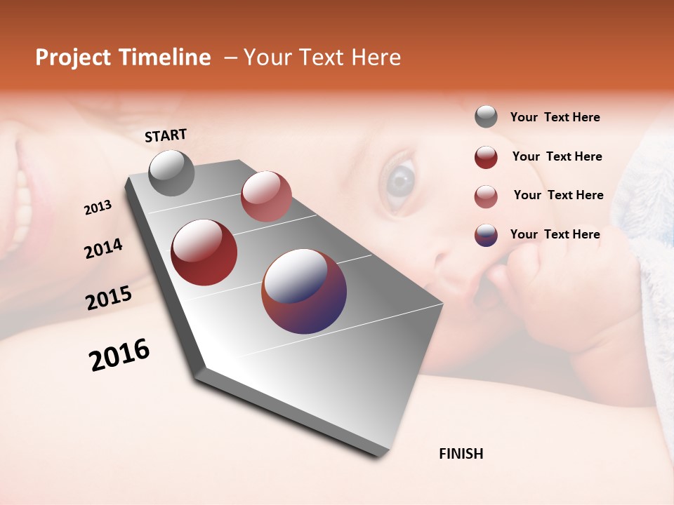 Boy Baby Care PowerPoint Template