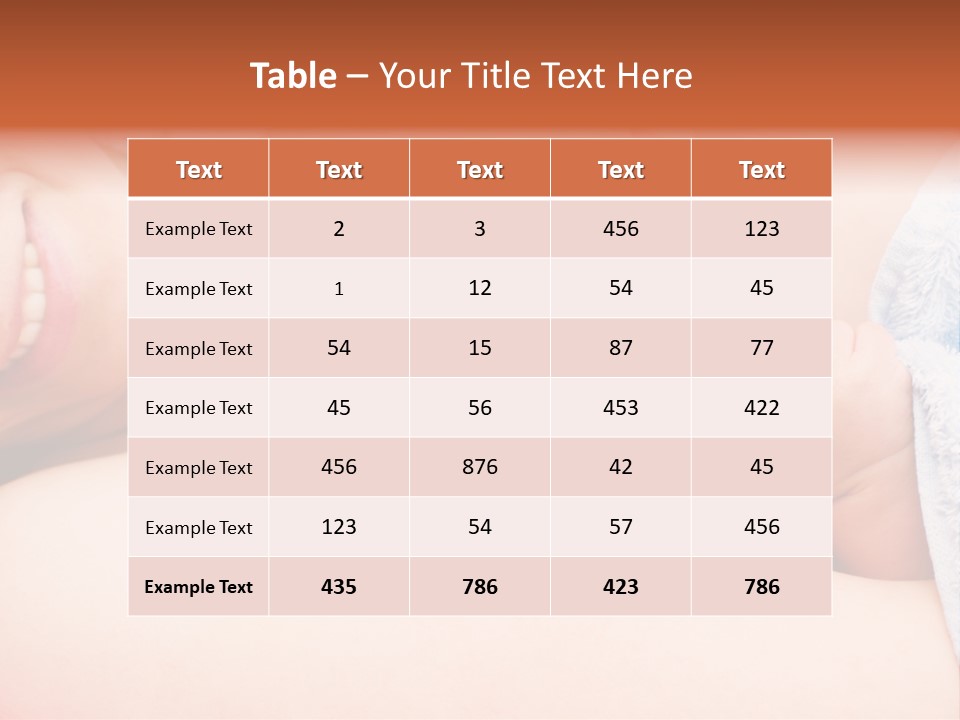 Boy Baby Care PowerPoint Template