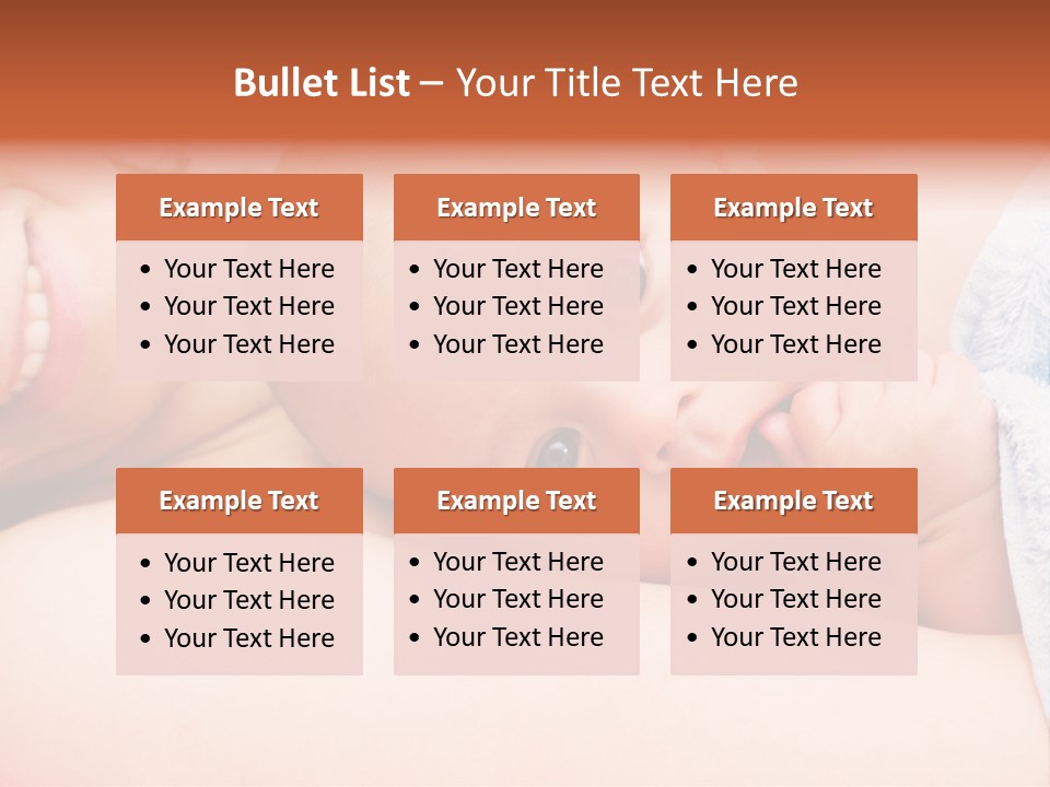 Boy Baby Care PowerPoint Template