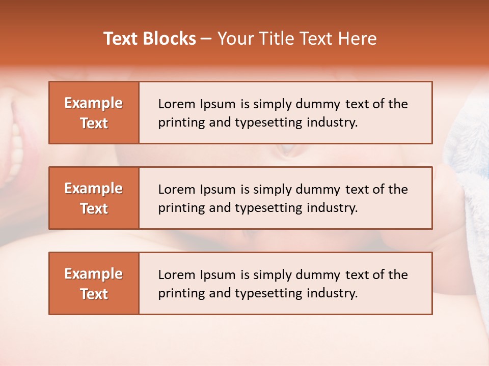 Boy Baby Care PowerPoint Template