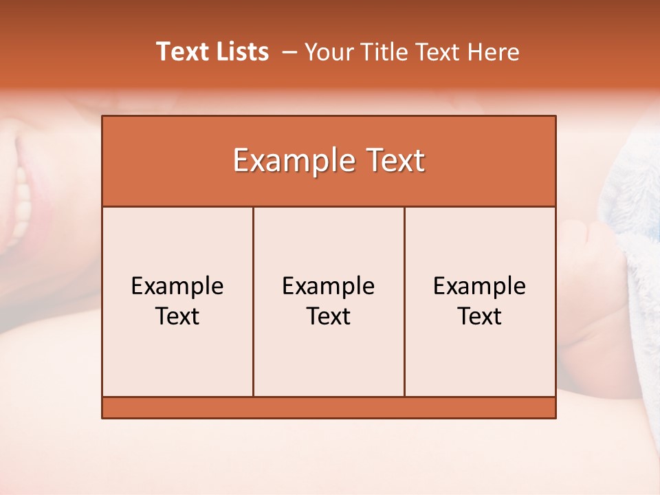 Boy Baby Care PowerPoint Template