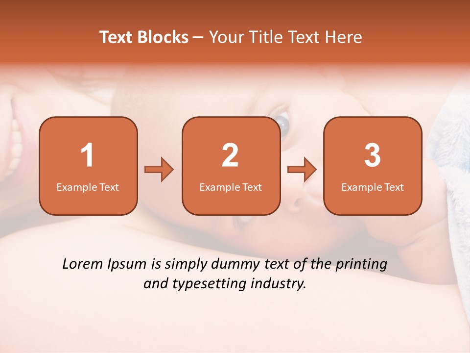 Boy Baby Care PowerPoint Template