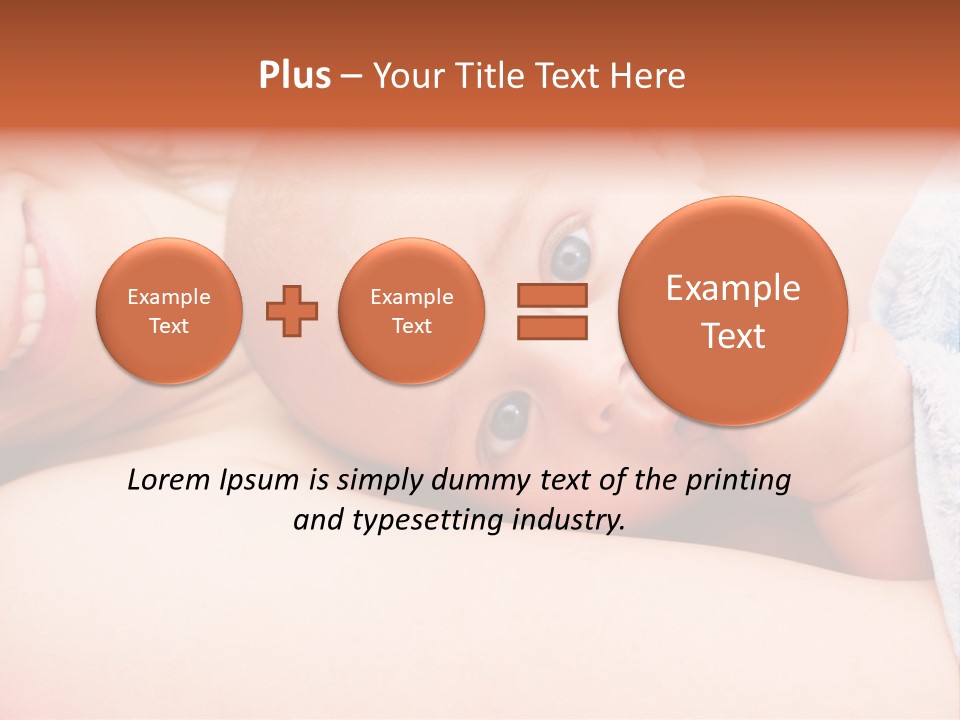 Boy Baby Care PowerPoint Template