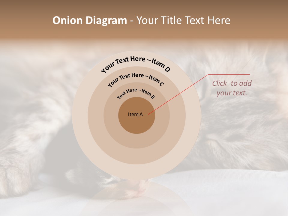 Furry White Mother PowerPoint Template