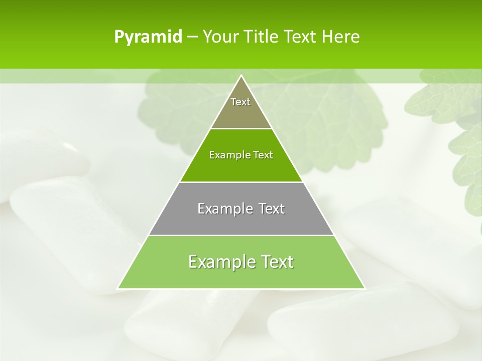 Chewinggum Organic Breath PowerPoint Template