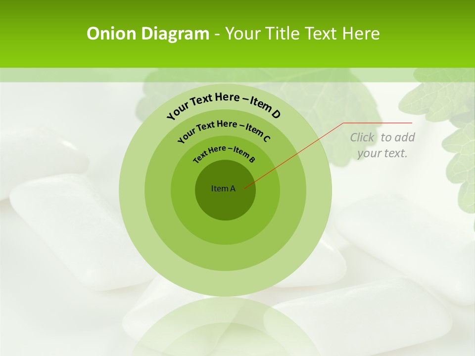 Chewinggum Organic Breath PowerPoint Template