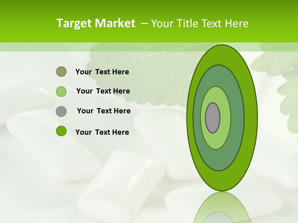 Chewinggum Organic Breath PowerPoint Template