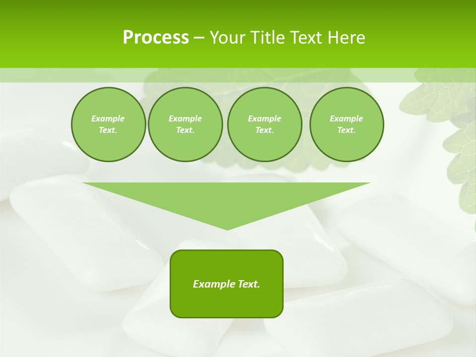Chewinggum Organic Breath PowerPoint Template