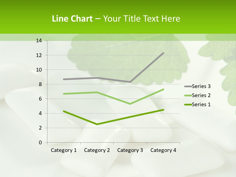 Chewinggum Organic Breath PowerPoint Template