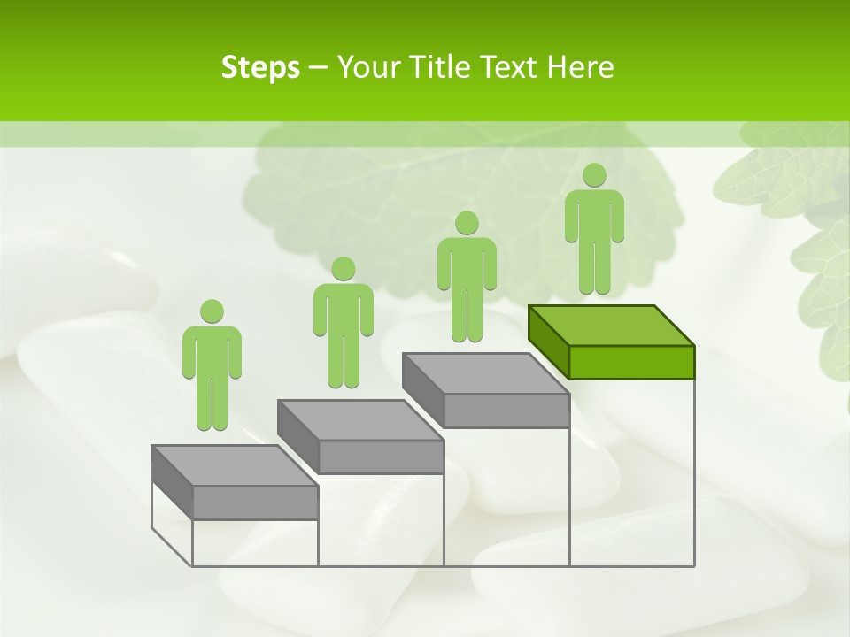 Chewinggum Organic Breath PowerPoint Template