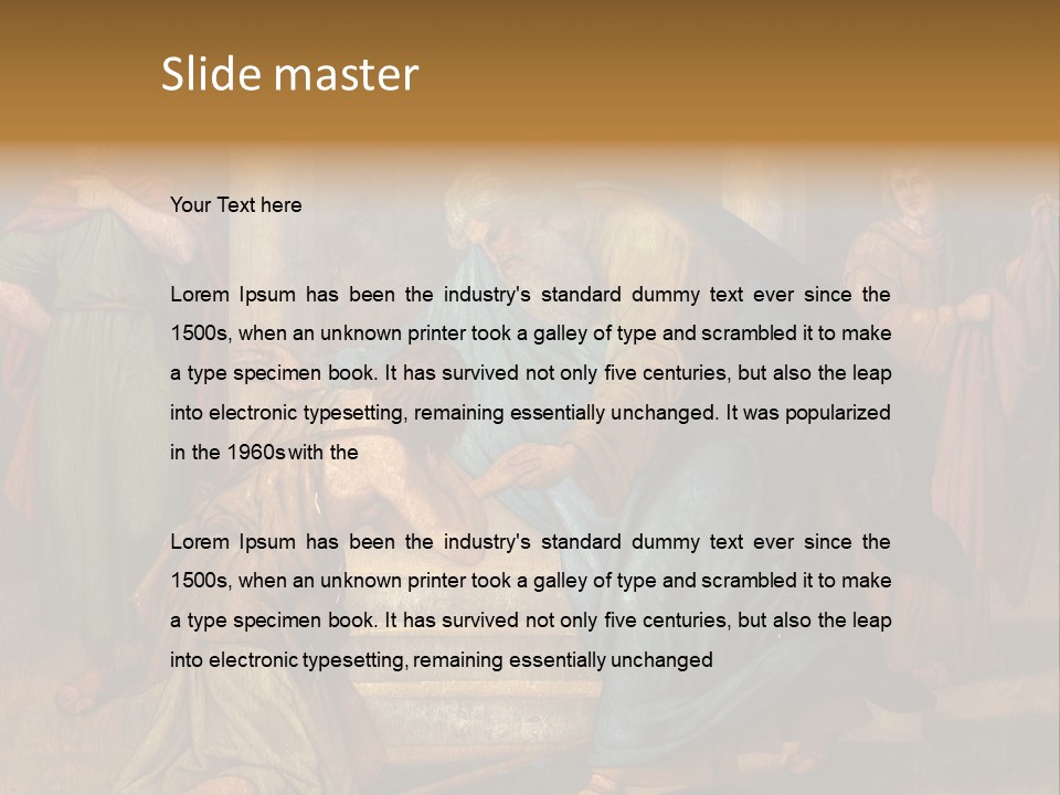 Homily Altar Christ PowerPoint Template