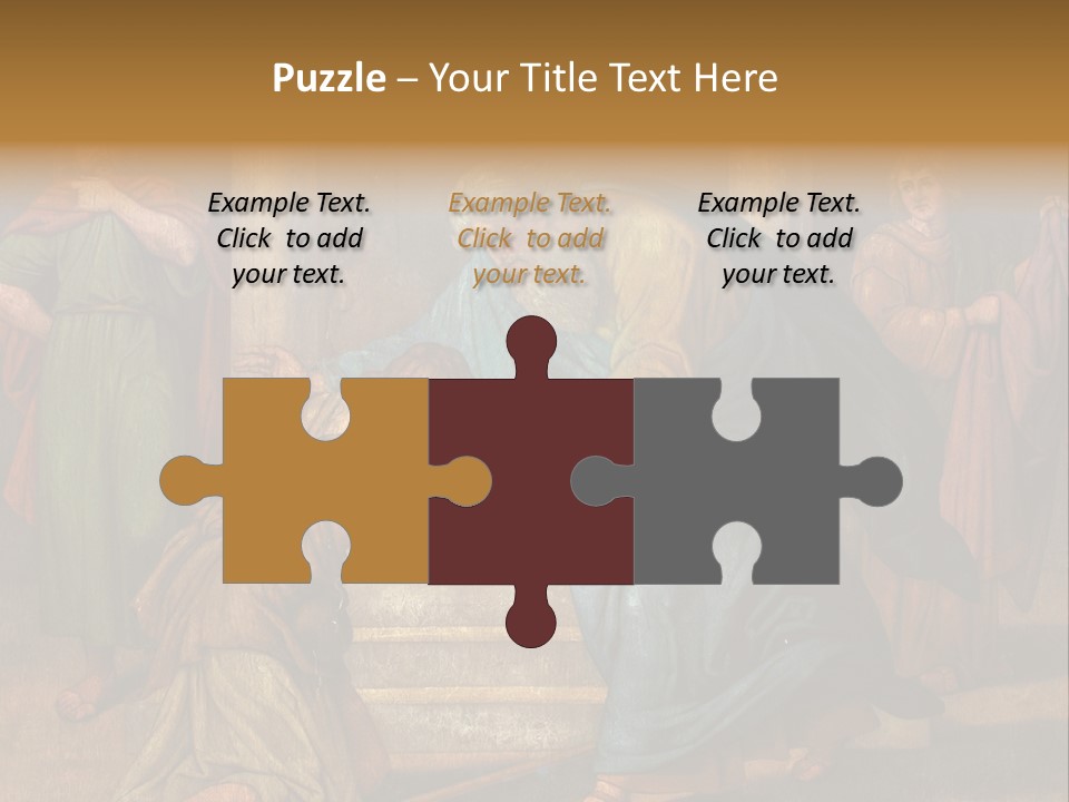 Homily Altar Christ PowerPoint Template