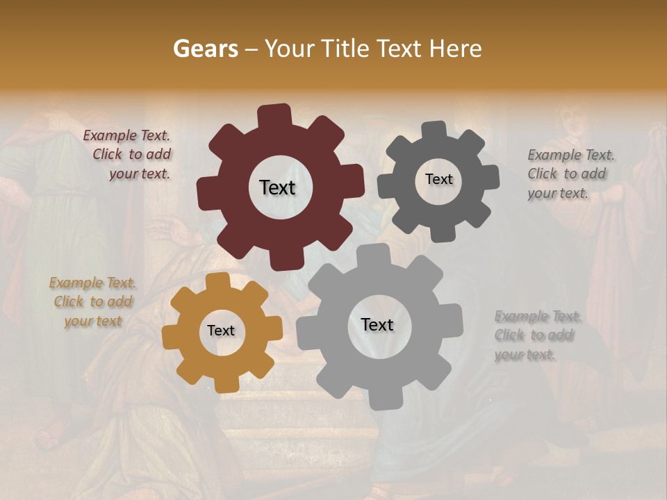 Homily Altar Christ PowerPoint Template