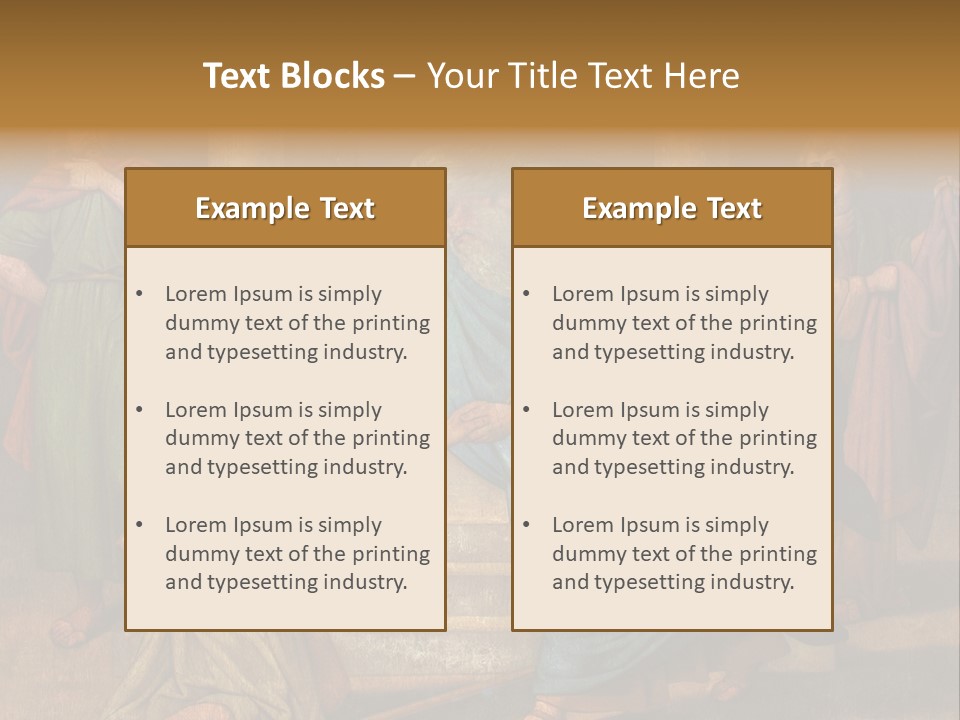 Homily Altar Christ PowerPoint Template