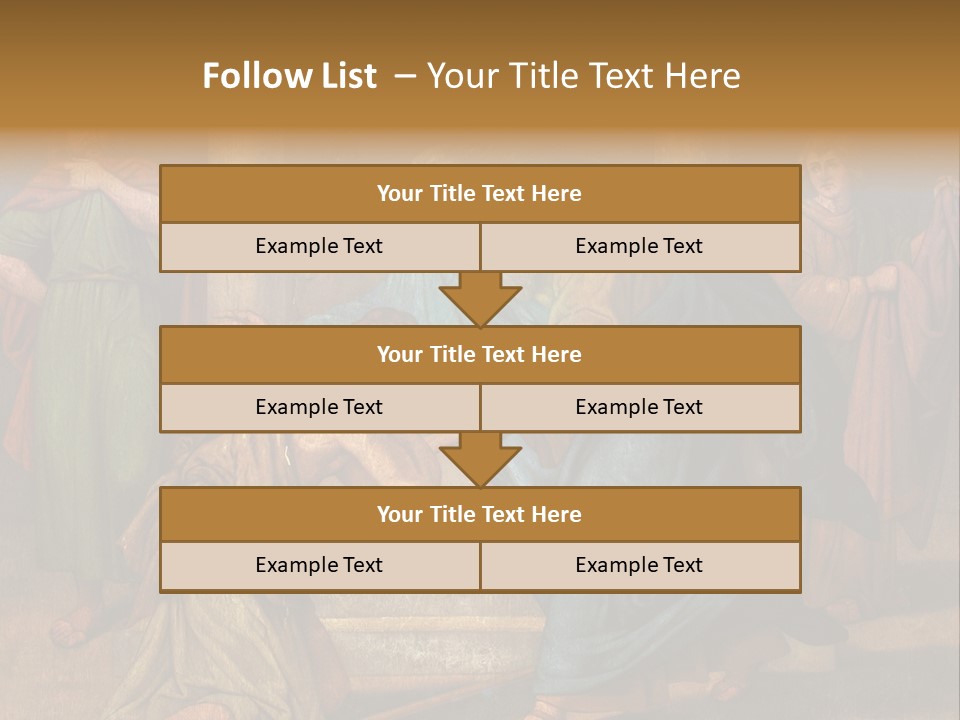 Homily Altar Christ PowerPoint Template
