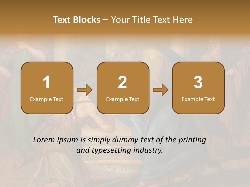 Homily Altar Christ PowerPoint Template