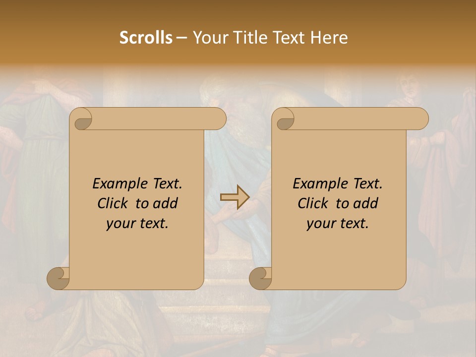 Homily Altar Christ PowerPoint Template