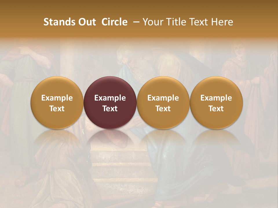 Homily Altar Christ PowerPoint Template