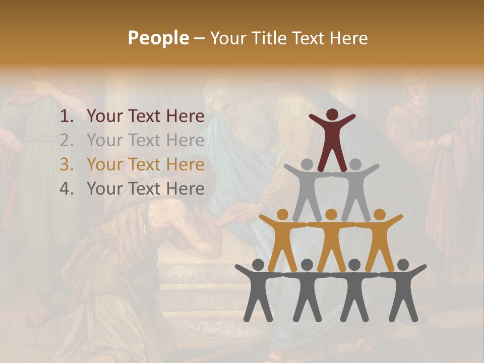 Homily Altar Christ PowerPoint Template