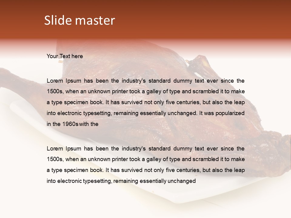 Traditional Delicacy Chinese PowerPoint Template