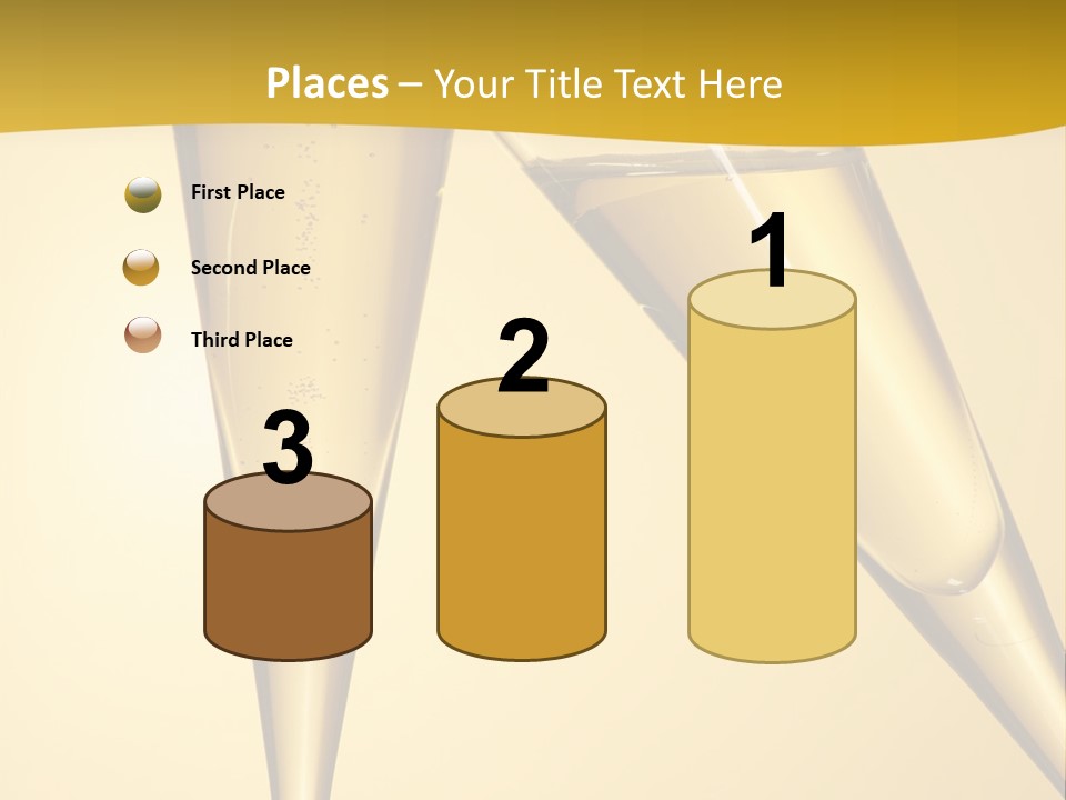 Cocktail Clink Congrats PowerPoint Template