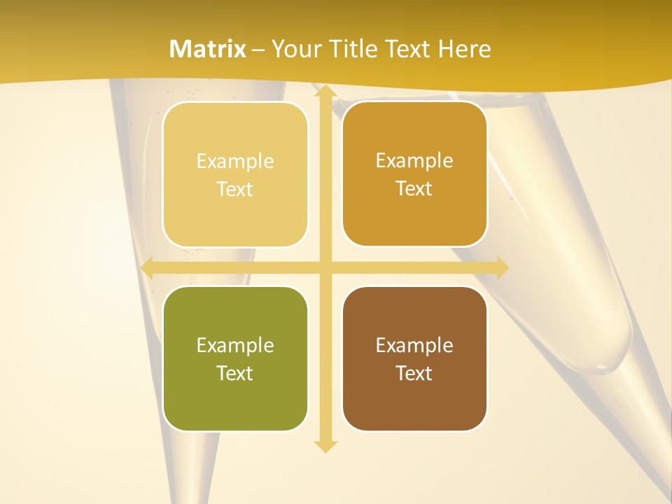 Cocktail Clink Congrats PowerPoint Template