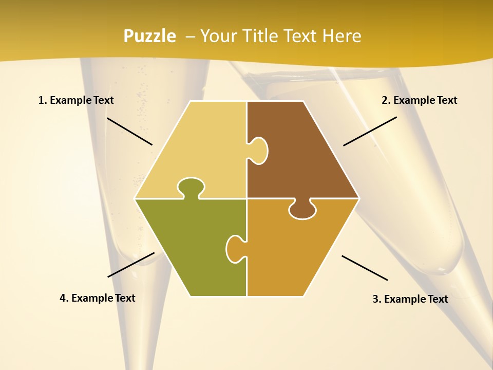 Cocktail Clink Congrats PowerPoint Template