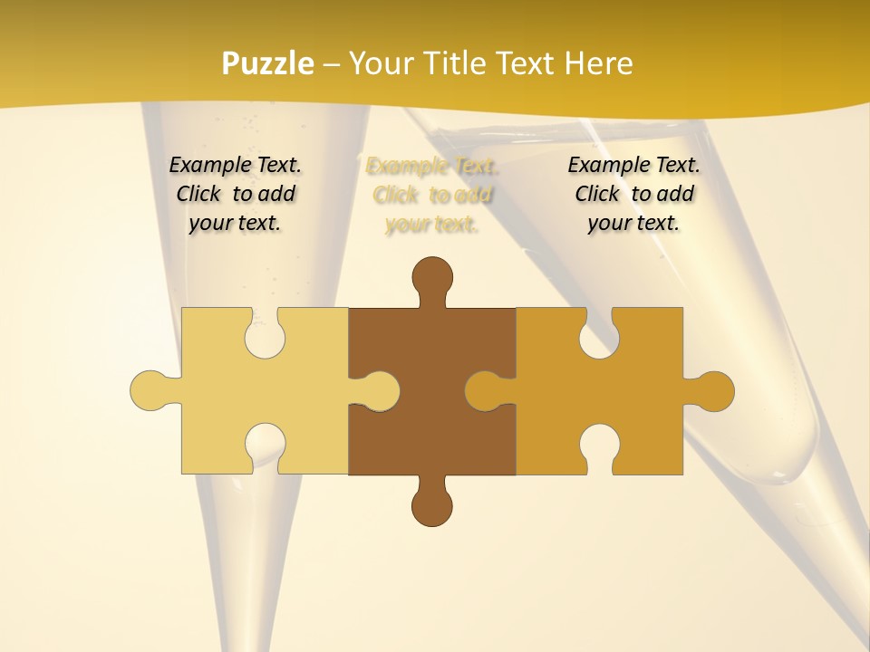 Cocktail Clink Congrats PowerPoint Template