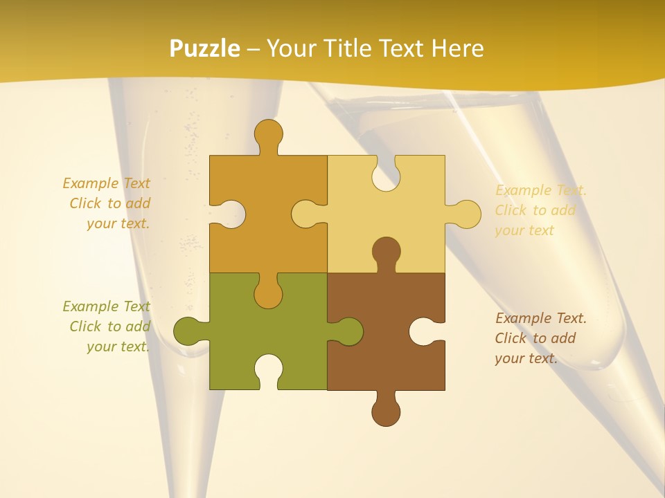 Cocktail Clink Congrats PowerPoint Template