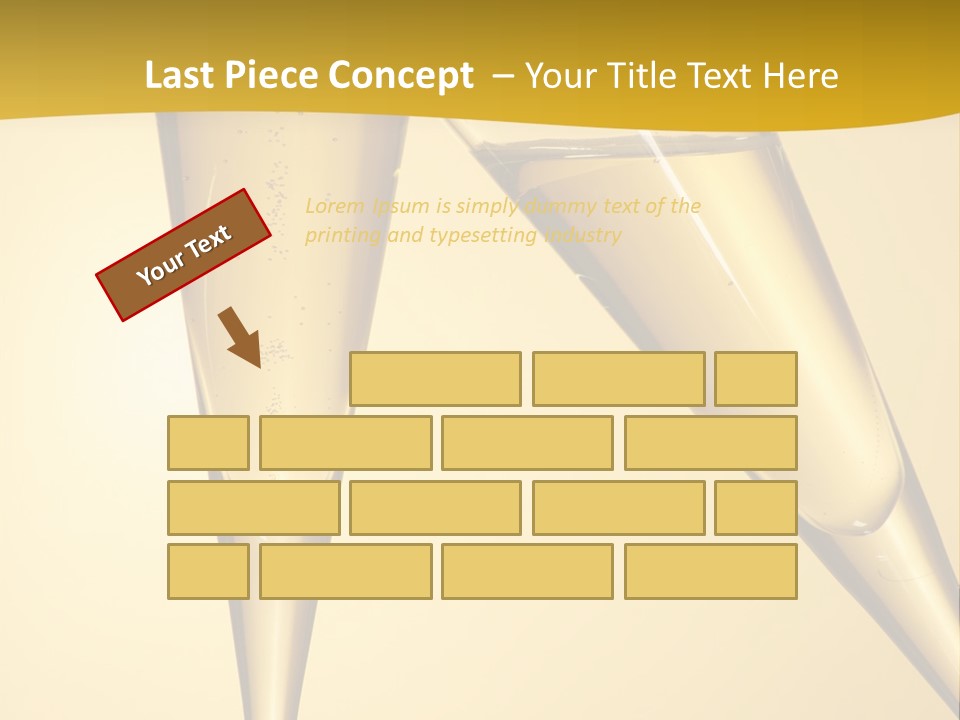 Cocktail Clink Congrats PowerPoint Template