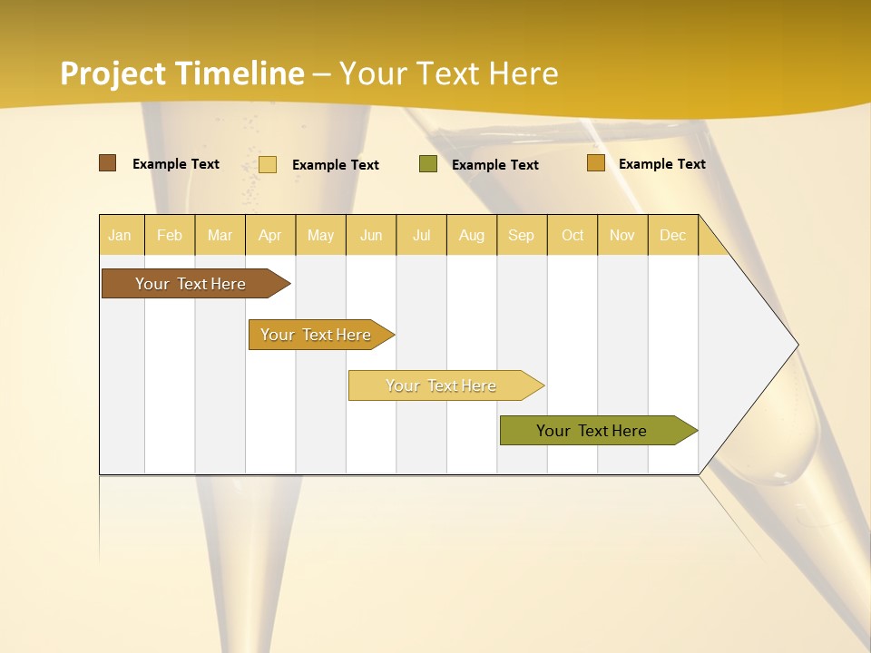 Cocktail Clink Congrats PowerPoint Template
