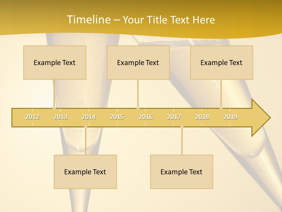 Cocktail Clink Congrats PowerPoint Template