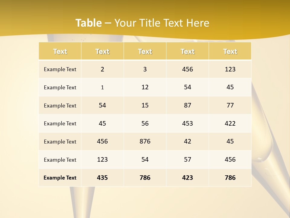Cocktail Clink Congrats PowerPoint Template