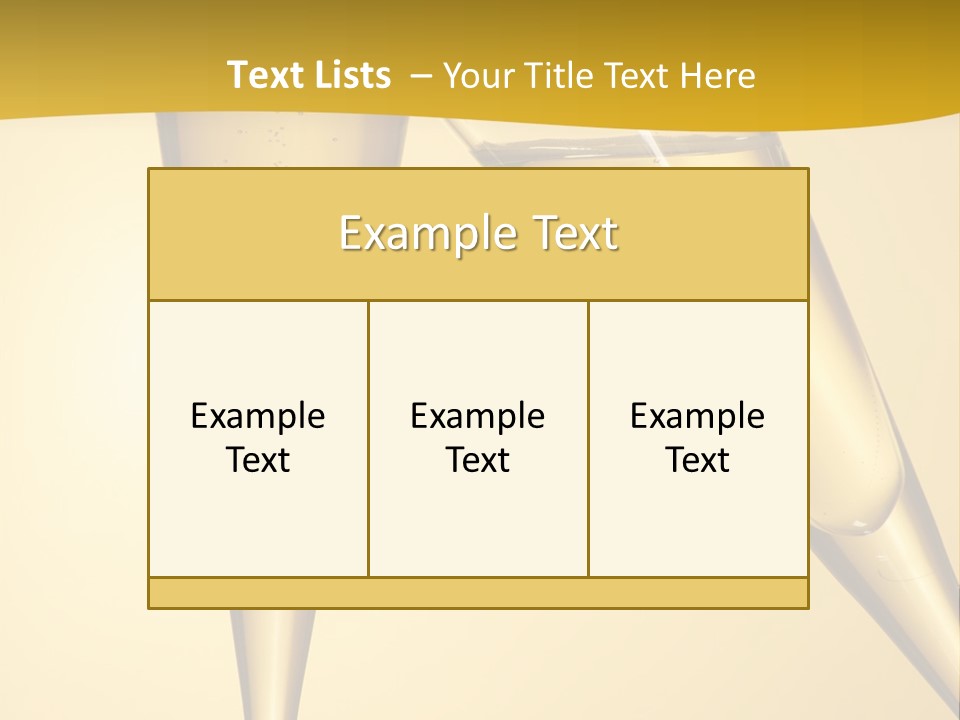 Cocktail Clink Congrats PowerPoint Template