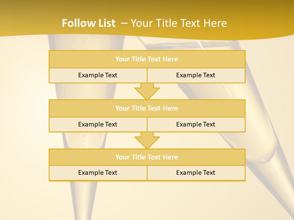 Cocktail Clink Congrats PowerPoint Template