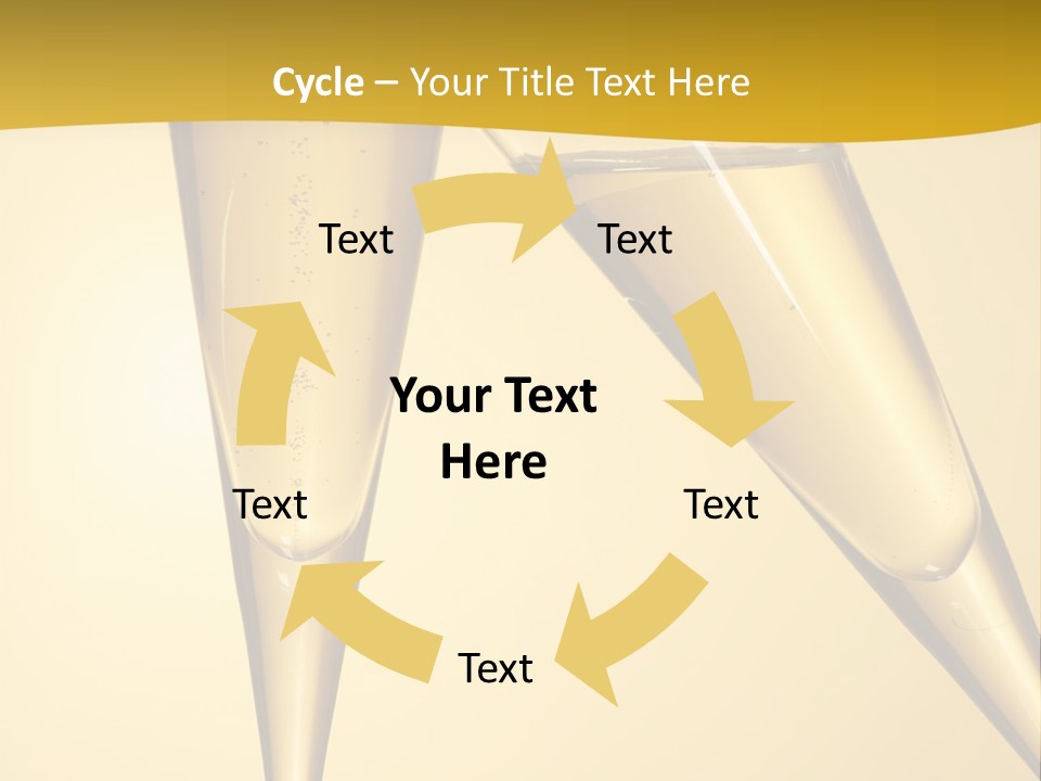 Cocktail Clink Congrats PowerPoint Template