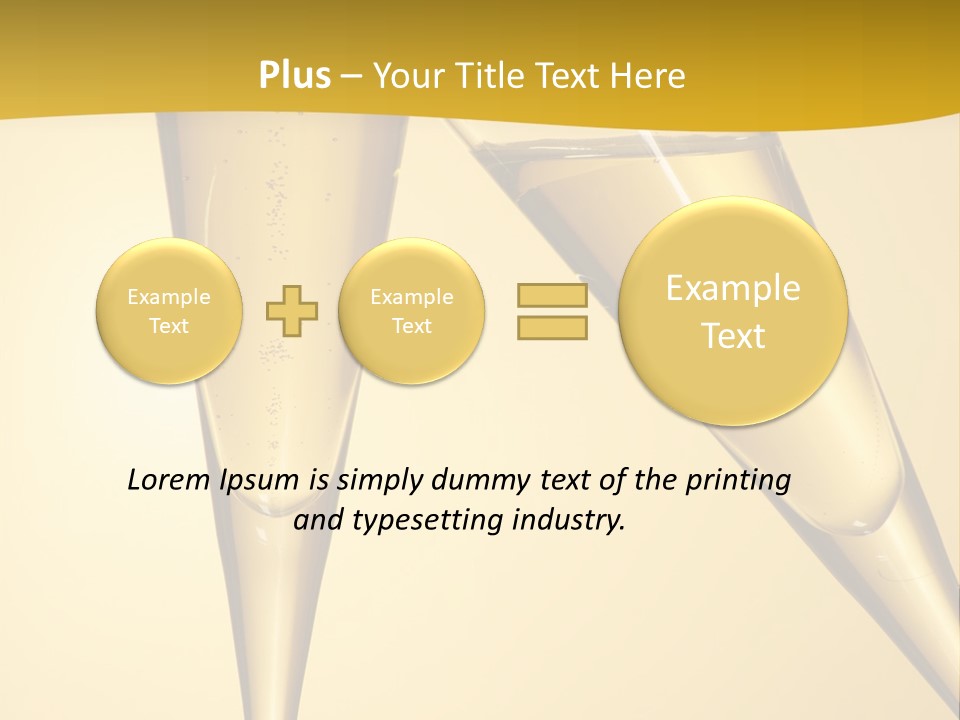 Cocktail Clink Congrats PowerPoint Template