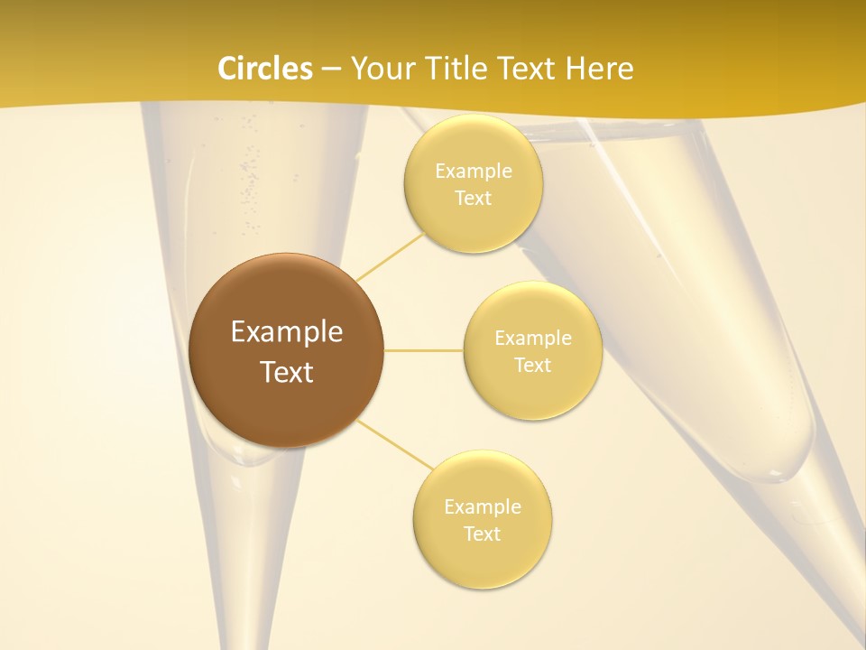 Cocktail Clink Congrats PowerPoint Template